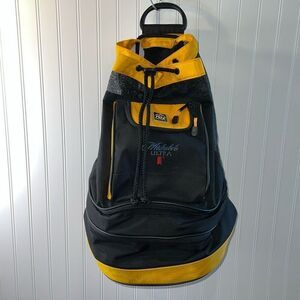 Michelob Ultra Insulated Backpack Style Cooler Drawstring Top Oversized Large